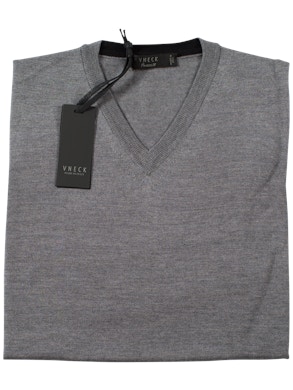 maglia ferro scollo V finezza 18