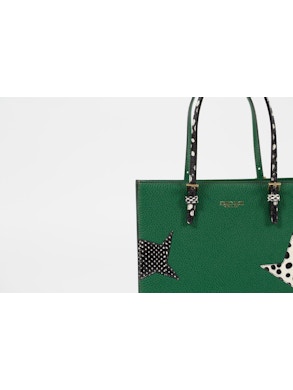 Mint handbag in real calf leather