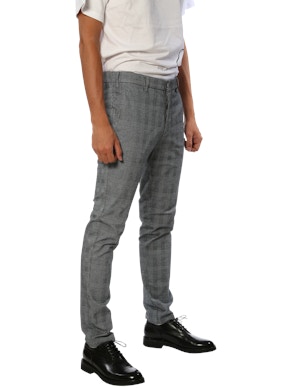 pantalone lungo principe di galles